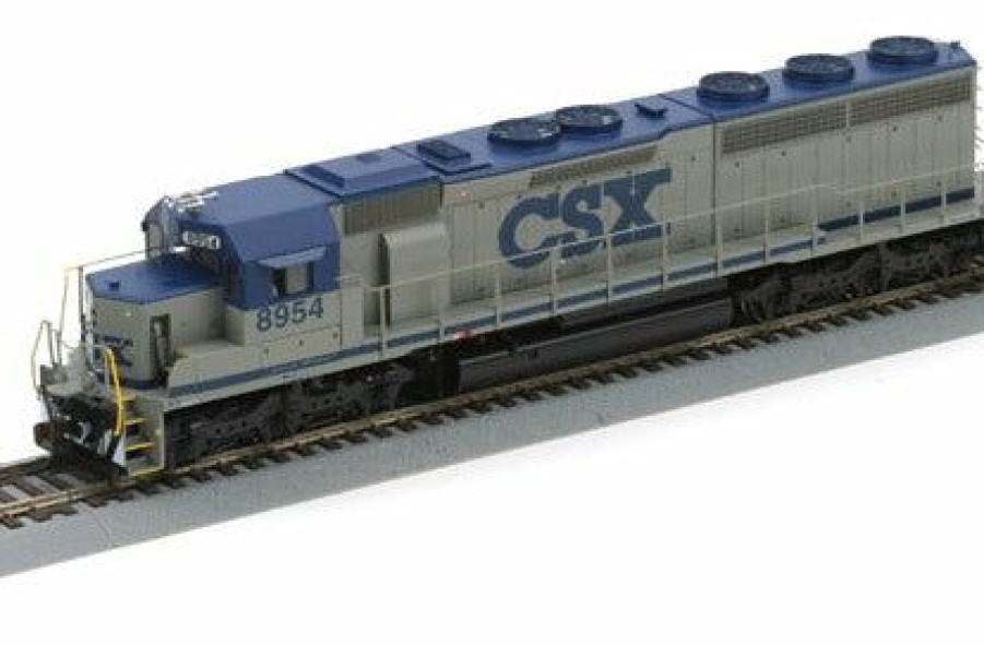 * Athearn Best Quality Ho Sd45-2 With Dcc & Sound, Csx/Blue/Gray #8954 Ho Trains