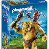 * Playmobil Outlet Sale Knights Giant Troll With Dwarf Fighter Playmobil