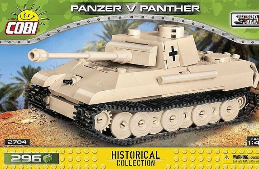 * Cobi Toys Official Panzerkampfwagen V Panther 296 Pieces Cobi Building Blocks