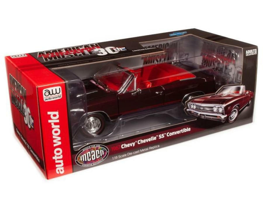 * Auto World Exclusive Design 1/18 1967 Chevrolet Chevelle Ss 396 Diecast