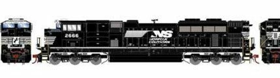 * Athearn Official Ho G2 Sd70M-2, Ns #2666 Ho Trains