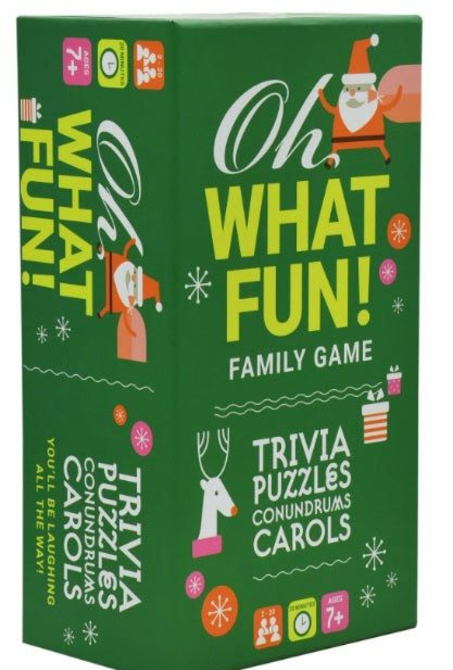 * Project Genius Best-Selling Oh What Fun! Christmas Family Game Games