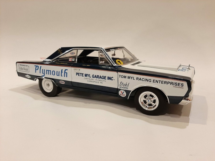 * Acme Latest Fashion 1/18 67 Belvedere Tom Myl'S R023 Hemi Belvedere 1 Of 150 Diecast