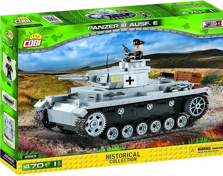 * Cobi Toys Opening Sales Panzer Iii Ausf. E 470 Pieces Cobi Building Blocks